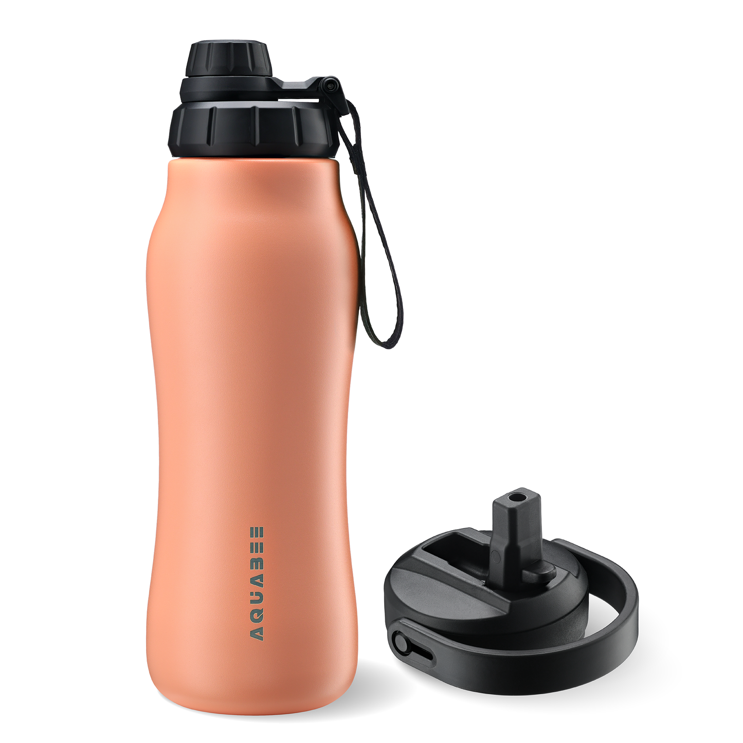 Aquabee Insula Stainless Steel Water Bottle with Double-Wall Vacuum Insulated