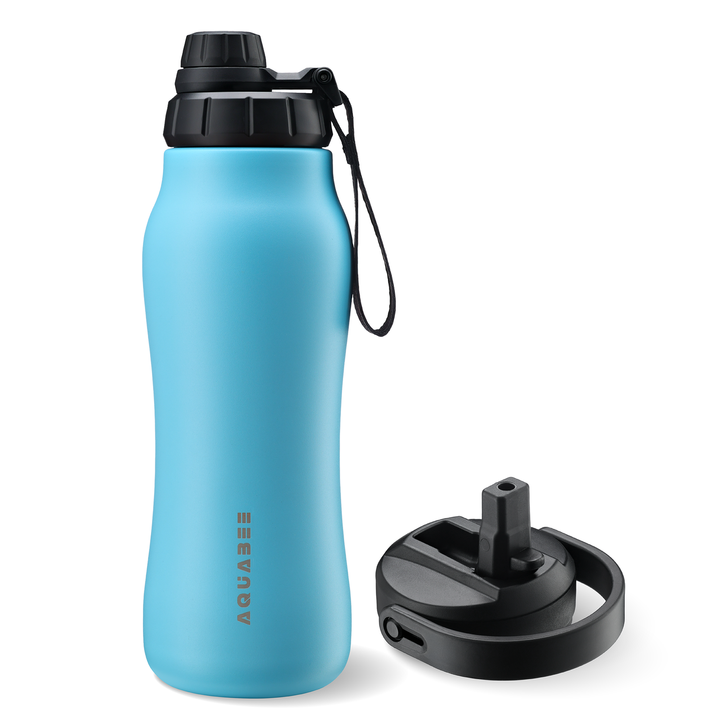 Aquabee Insula Stainless Steel Water Bottle with Double-Wall Vacuum Insulated